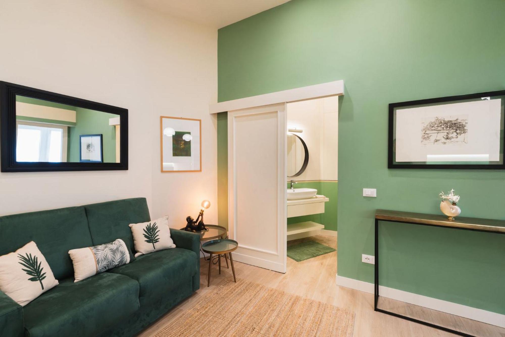 Cozy Olive Green Flat Firenze Eksteriør billede